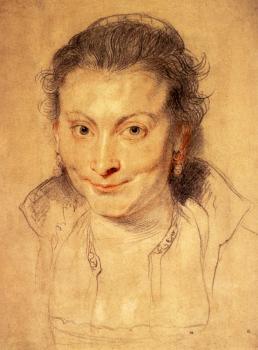 Peter Paul Rubens : Portrait Of Isabella Brant